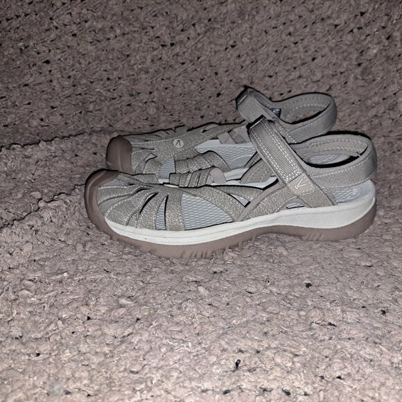 KEEN ROSE-Brindle/Shitake-Sport Sandals-Size 39-Excellent - Picture 2 of 8